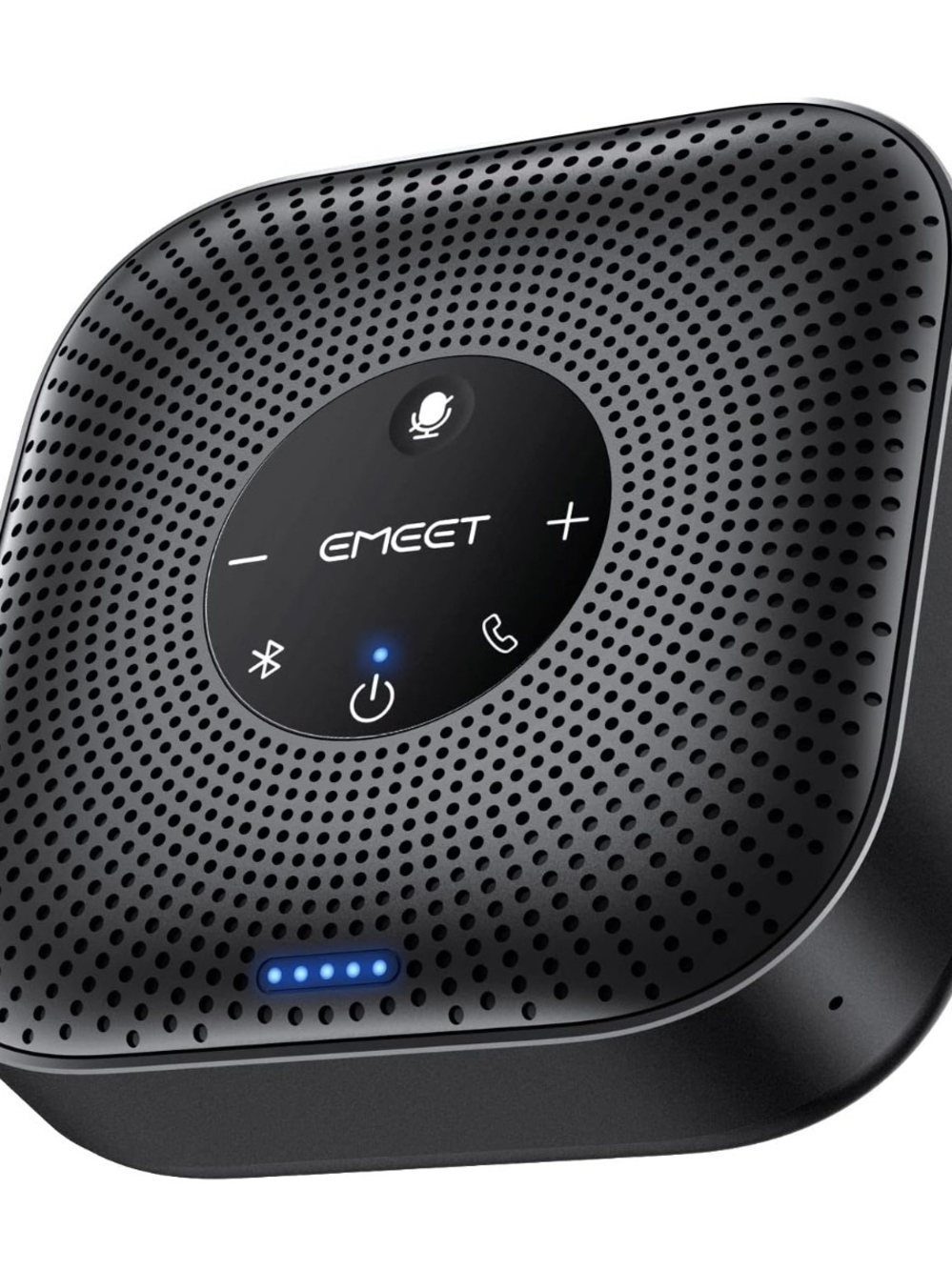 EMEET M0 Black Portable Bluetooth Conference Speakerphone